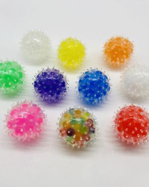 Squishy Bead Spike Ball en cápsula de 2 pulgadas, bolsa con 200 pz.