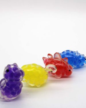 Dinosaurio Squishy Bead Animals en cápsula de 2 pulgadas, bolsa con 200 pz.