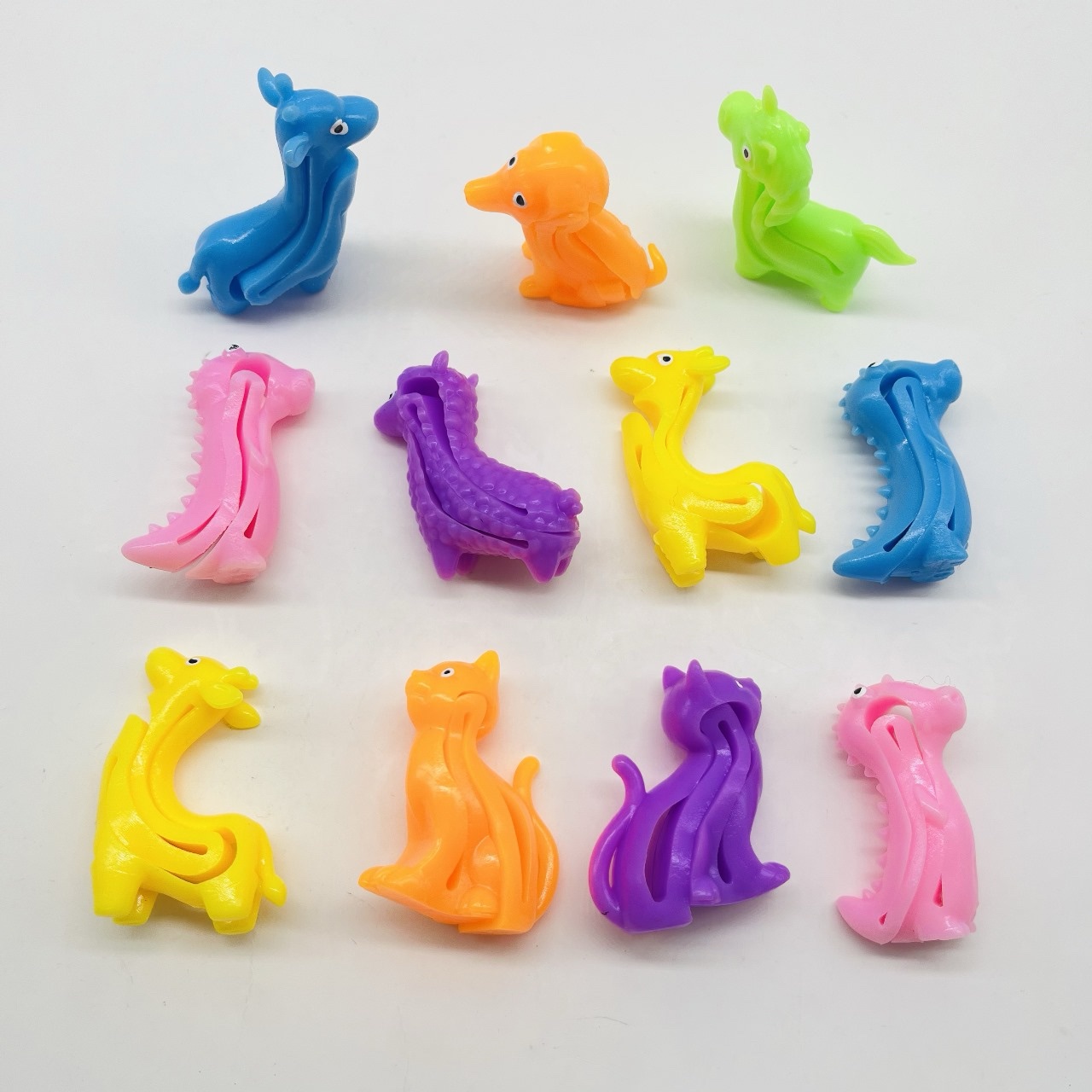 Brazalete Animalito en cápsula de 2 pulgadas, bolsa con 200 pz.