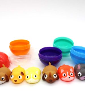 Squishy Puppy en cápsula de 2 pulgadas, bolsa con 200 pz.