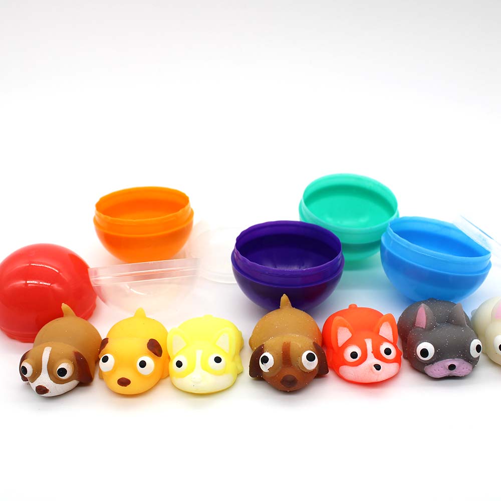 Squishy Puppy en cápsula de 2 pulgadas, bolsa con 200 pz.