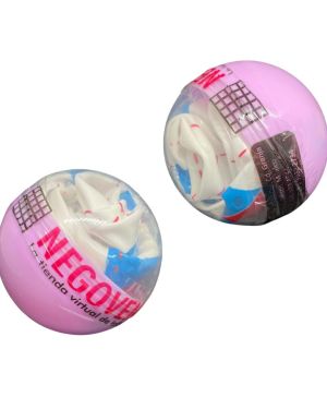 Pelota Inflable Inflamatic en cápsula, caja con 100 pz