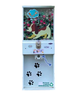 Máquina Ecotube expendedora de Juguetes y Premios para Mascota