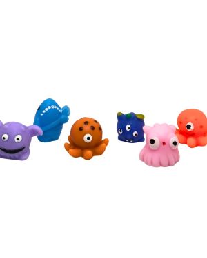 Monstruos Squishy Mochi en cápsula de 2 pulgadas, bolsa con 200 pz