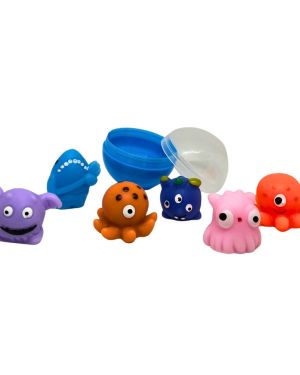 Monstruos Squishy Mochi en cápsula de 2 pulgadas, bolsa con 200 pz