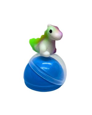 Dinosaurio Squishy Mochi en cápsula de 2 pulgadas, bolsa con 200 pz