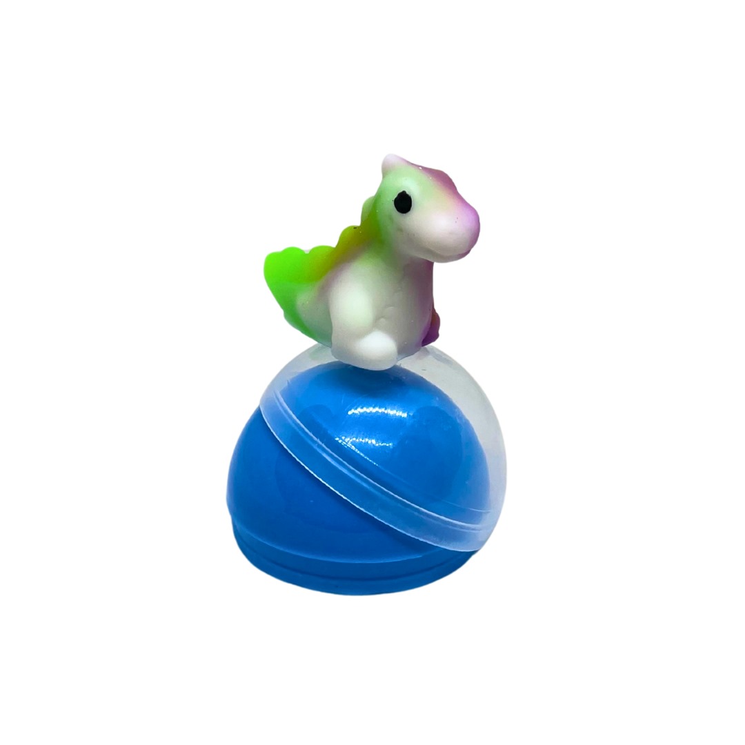Dinosaurio Squishy Mochi en cápsula de 2 pulgadas, bolsa con 200 pz