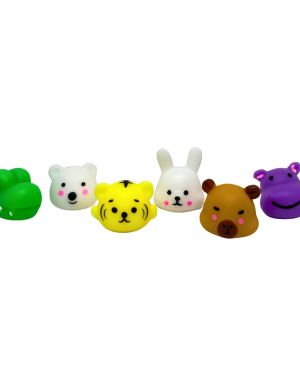 Animales Squishy Mochi en cápsula de 2 pulgadas, bolsa con 200 pz