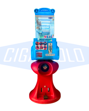 Máquina Cazapelotas con Base Infla Pelotas Roja y 100 Pelotas Inflamatic