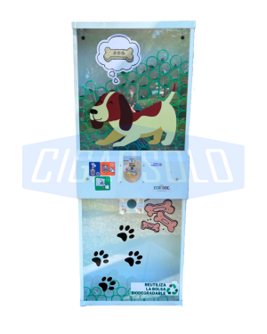 Máquina Ecotube expendedora de Juguetes y Premios para Mascota