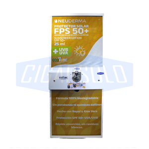 Máquina Ecotube Expendedora de Protector Solar