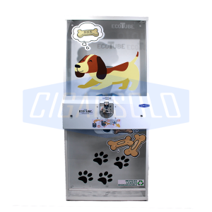 Máquina Ecotube expendedora de Juguetes y Premios para Mascota