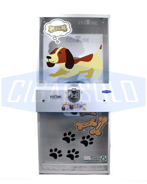 Máquina Ecotube expendedora de Juguetes y Premios para Mascota