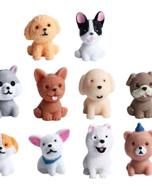 Borrador de Perrito en cápsula de 2 pulgadas, bolsa con 200 pz.