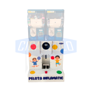 Kit de Base para inflar pelotas para Máquina Tomy Gacha