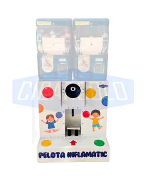 Kit de Base para inflar pelotas para Máquina Tomy Gacha