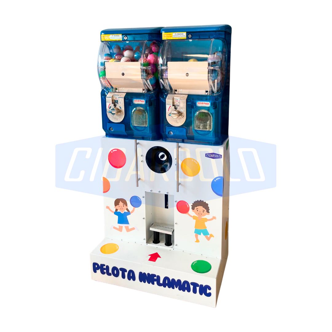 Kit de Base para inflar pelotas para Máquina Tomy Gacha