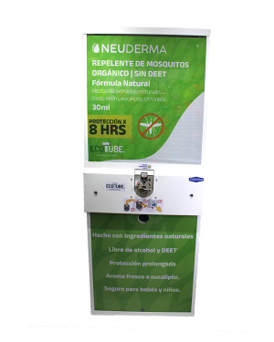 Máquina Ecotube Expendedora de Repelente de Mosquitos