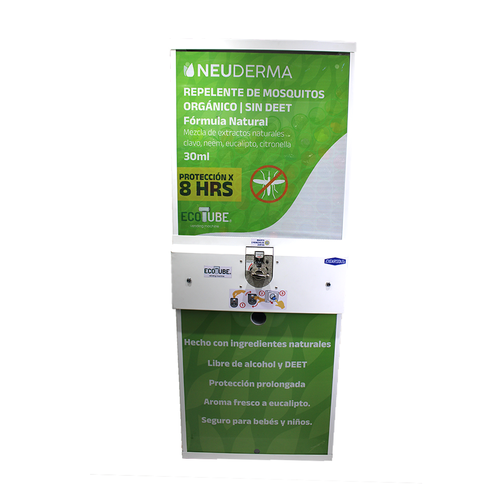 Máquina Ecotube Expendedora de Repelente de Mosquitos