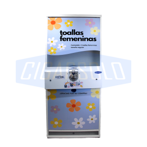 Máquina Ecotube expendedora de Toallas Femeninas