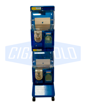 Máquina Tomy Gacha azul