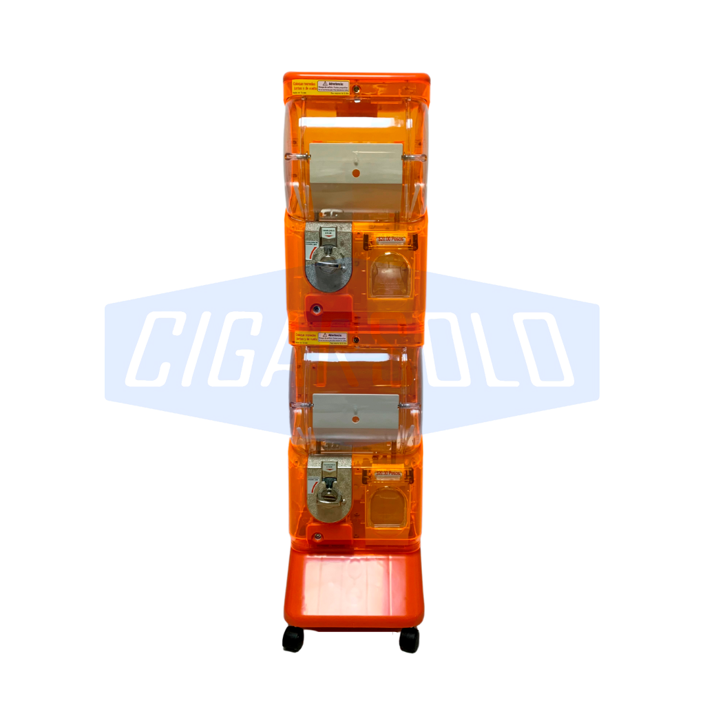 Máquina Tomy Gacha Naranja